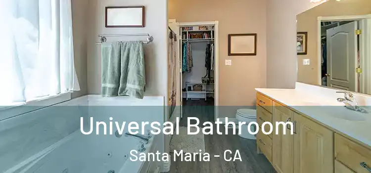  Universal Bathroom Santa Maria - CA